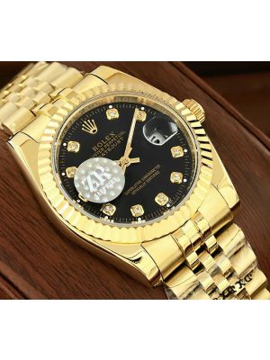 Rolex Datejust Yellow Gold Swiss Watch
