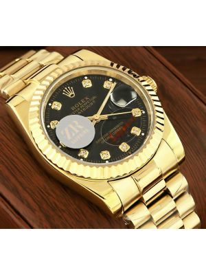 Rolex Datejust Yellow Gold Swiss Watch