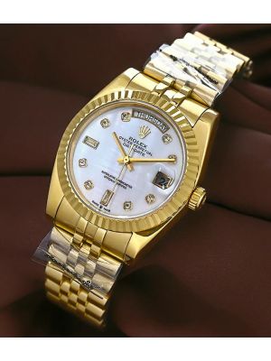 Rolex Day-Date Diamond Dial Watch