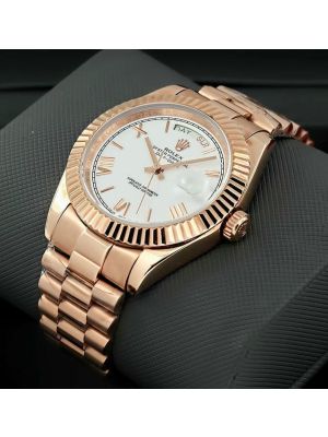 Rolex Datejust  White Dial Watch