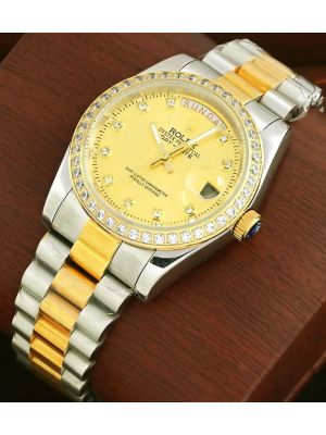 Rolex Day Date Two Tone Watch