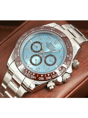 Rolex Daytona Platinum Ice-Blue Arabic Dial 116506 Watch