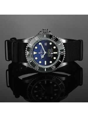 Rolex Deepsea D blue Dial Nato Strap Watches