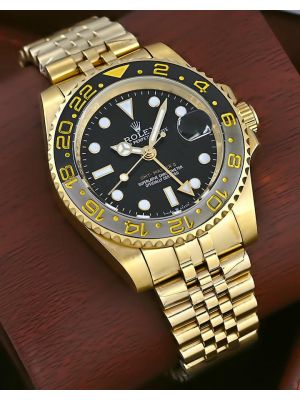 Rolex GMT-Master II Gold Tone Watch