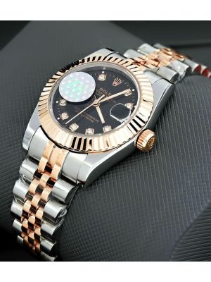 Rolex Lady-Datejust  Diamond Dial Two Tone Ladies watches