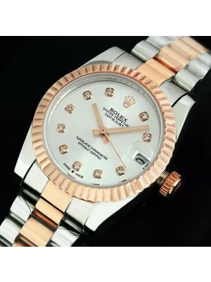Rolex Lady-Datejust Silver Dial Watch