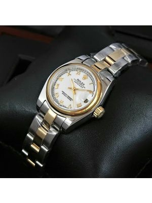 Rolex Lady-Datejust Two Tone Replica Watches in Lahore, 