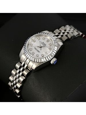 Rolex Lady Datejust 26 Silver Dial Men Watch, 