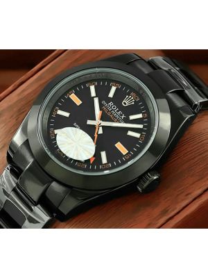 ROLEX Black Milgauss Swiss Watch 2021