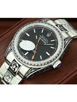 Rolex Milgauss Hand-Engraved Watch