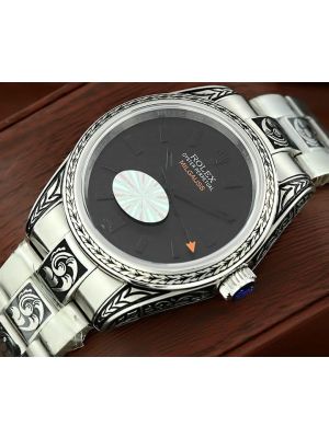 Rolex Milgauss Hand-Engraved Watch