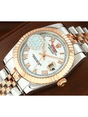 Rolex Datejust Diamond Blue Computer Dial Swiss Watch