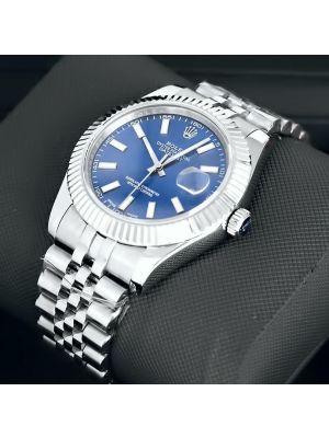 Rolex Oyster Perpetual Datejust Blue Dial Swiss Quality ETA Movement 2836 Men Watch