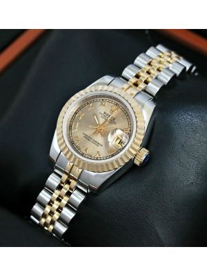 Rolex Oyster Perpetual Datejust Two Tone  Replica Watches in Lahore
