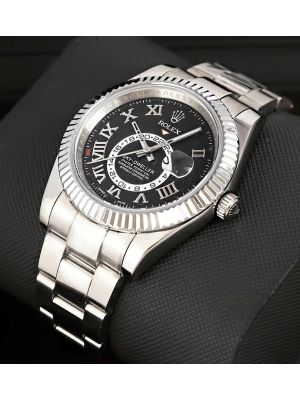 Rolex Sky-Dweller Black Dial  replica Watch