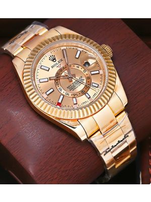 Rolex Sky-Dweller Rose Gold Watch