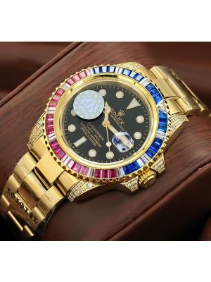 Rolex Submariner Diamond Bezel Watch