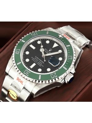 Rolex Submariner Green Bezel Swiss ETA 2836 Watch 2021