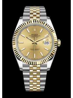Rolex Datejust Yellow Gold Dial Watch