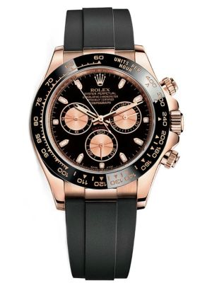 Rolex Daytona Everose Gold Oysterflex Strap 116515LN Watch