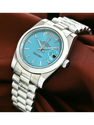 Rolex Day Date 40 Ice Blue Dial Watch