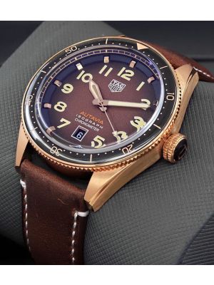 TAG Heuer Autavia Isograph Brown Dial Swiss Watch