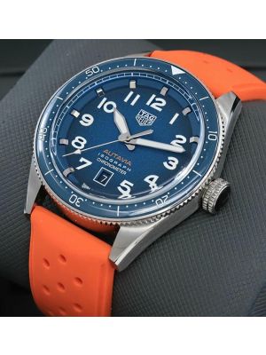 TAG Heuer Autavia Isograph Orange Rubber Straps Swiss Watch