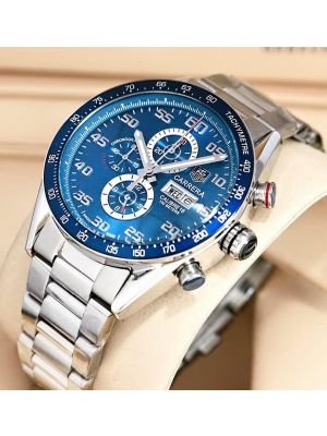 Tag Heuer CARRERA Calibre 16 Blue Dial Watch