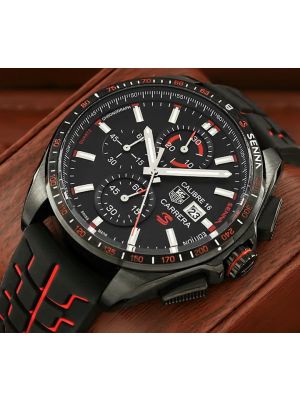 TAG Heuer Carrera Calibre 16 Chronograph Senna Special Edition Watch