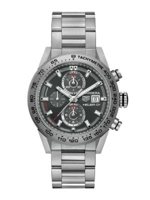 TAG Heuer Carrera Calibre HEUER 01 Gray Dial Watch