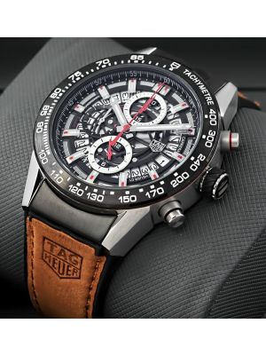 Tag Heuer Carrera Calibre Heuer 01 Skeleton Dial Watch 