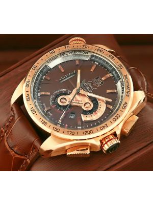 Tag Heuer Grand Carrera Calibre 36 Brown Dial Watch