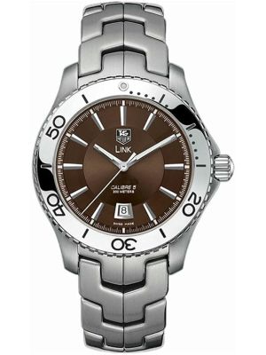 Tag Heuer Link Calibre 5 Brown Dial Watch