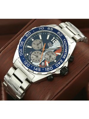 TAG Heuer Watch Formula 1 Chronograph Gulf Special Edition Watch
