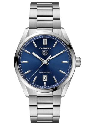TAG Heuer Carrera Calibre 5 Blue Dial Watch