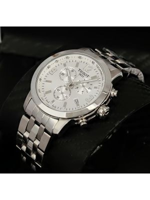 High quality replica Tissot Chrono White Dial watches