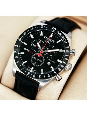 Tissot PRS516 Chronograph Black Watch