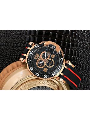 Tissot T Race Black Rubber Strap Watch