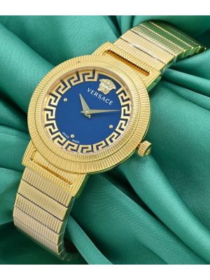 Versace Greca Chic Green Dial Women's Watch