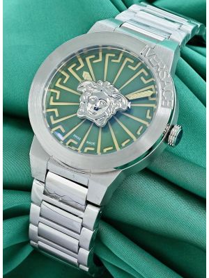 Versace Medusa Infinite Green Dial Watch