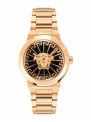Versace Medusa Infinite Rose Gold-Tone Unisex Watch