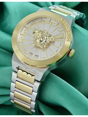 Versace Medusa Infinite Two Tone Watch