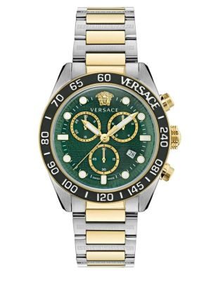 Versace Men's Greca Dome Chronograph Watch