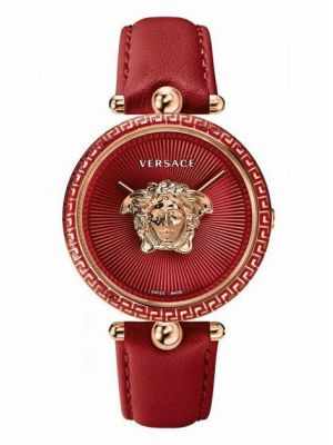 Versace Women's Palazzo Empire Red Swiss-Quartz Watch