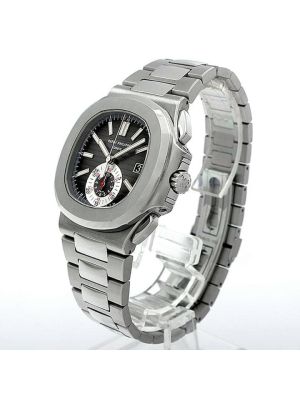 Patek Philippe Nautilus Chronograph Black Dial  Unisex watches