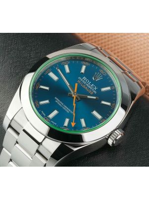 Rolex Milgauss Blue Dial Baselworld Watch