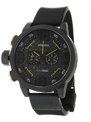Welder Men's 10000 K31 Chronograph Black Ion-Plated Watch